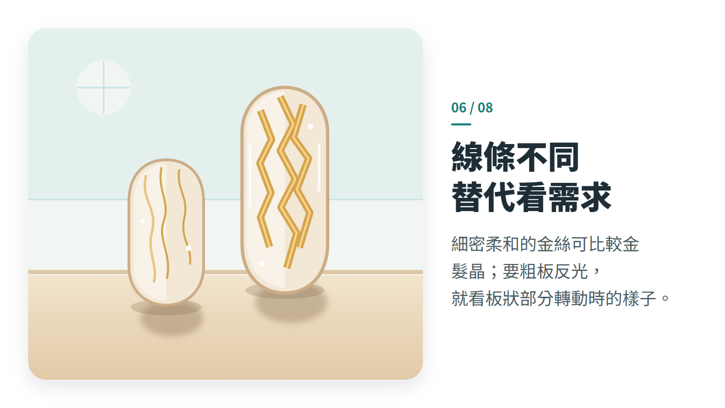 線條不同 替代看需求